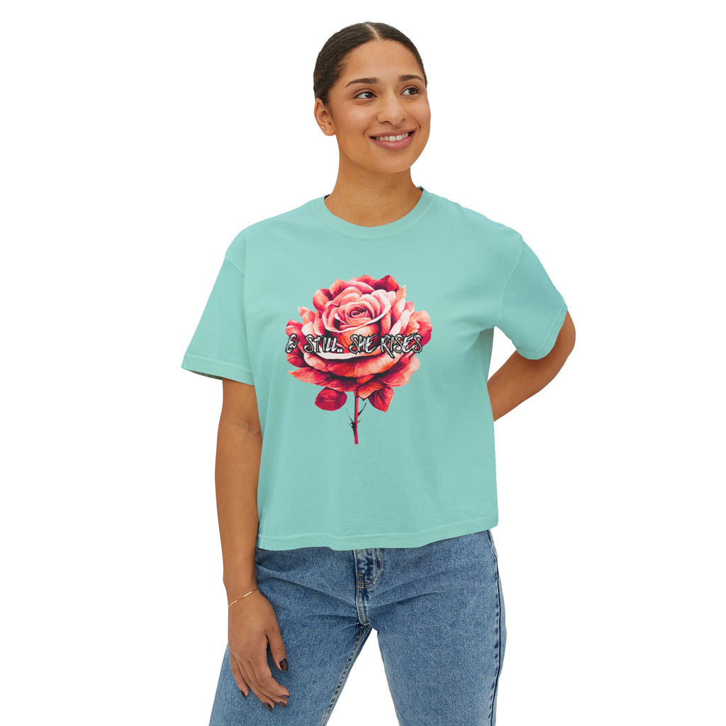 & Still I Rise Women's Boxy Tee