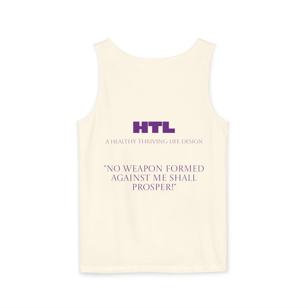 & Still I Rise! Unisex Garment-Dyed Tank Top