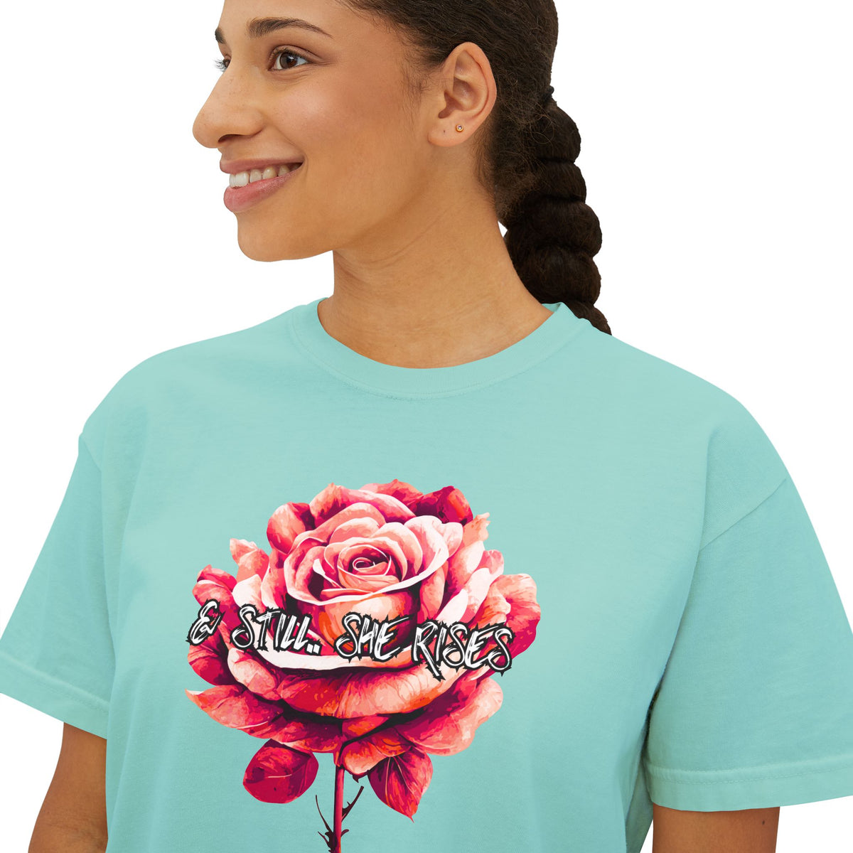& Still I Rise Women's Boxy Tee