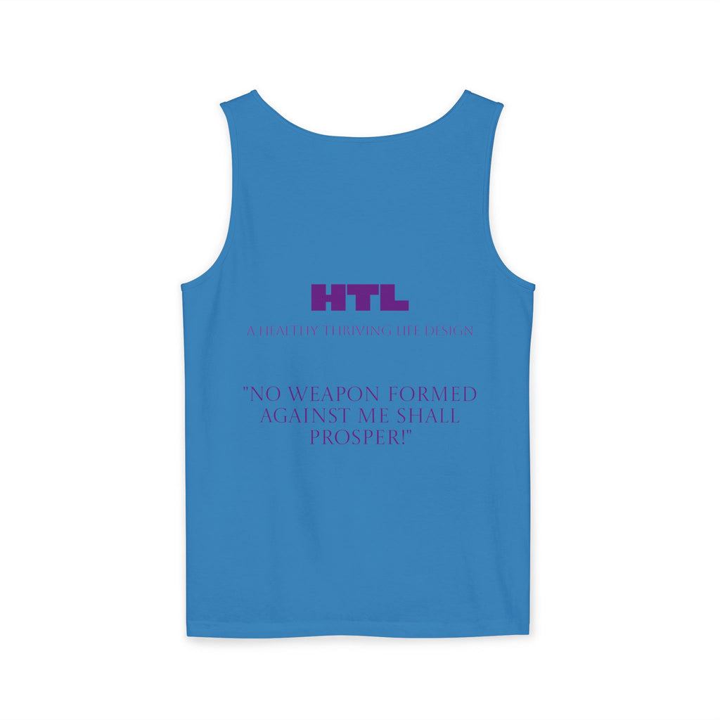 & Still I Rise! Unisex Garment-Dyed Tank Top