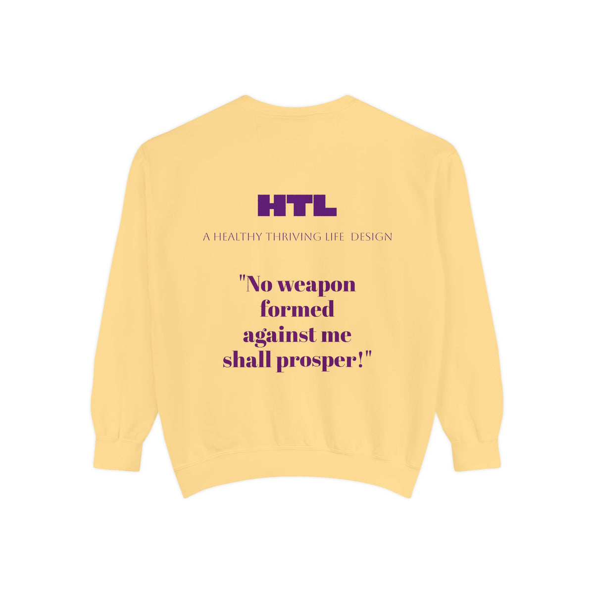 & Still I Rise! Unisex Garment-Dyed Sweatshirt