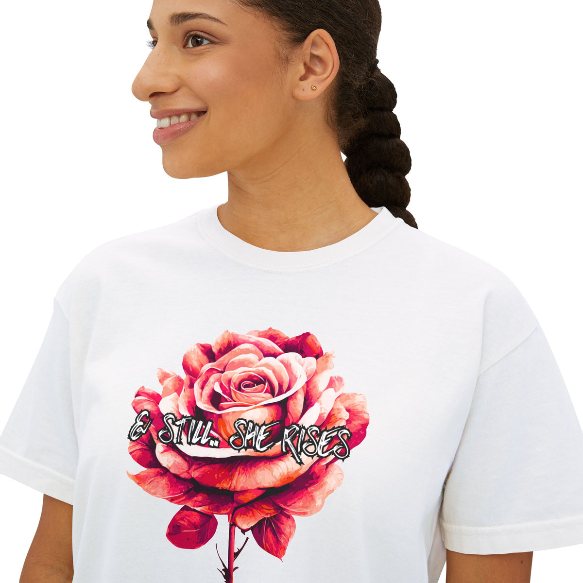 & Still I Rise Women's Boxy Tee