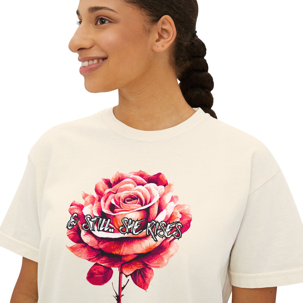 & Still I Rise Women's Boxy Tee