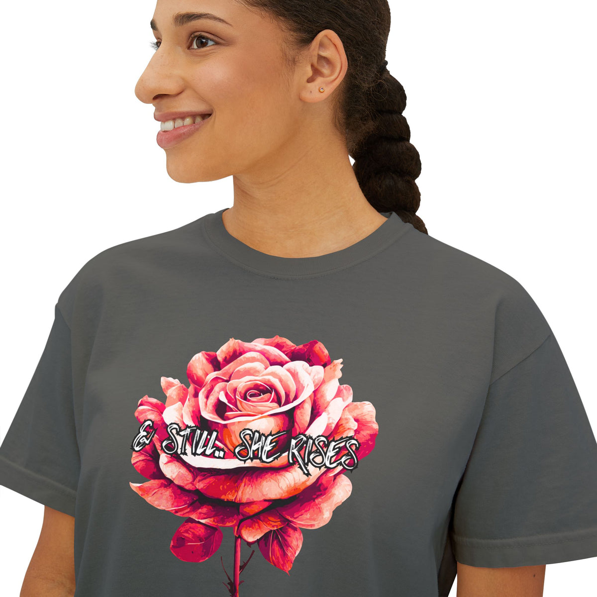& Still I Rise Women's Boxy Tee