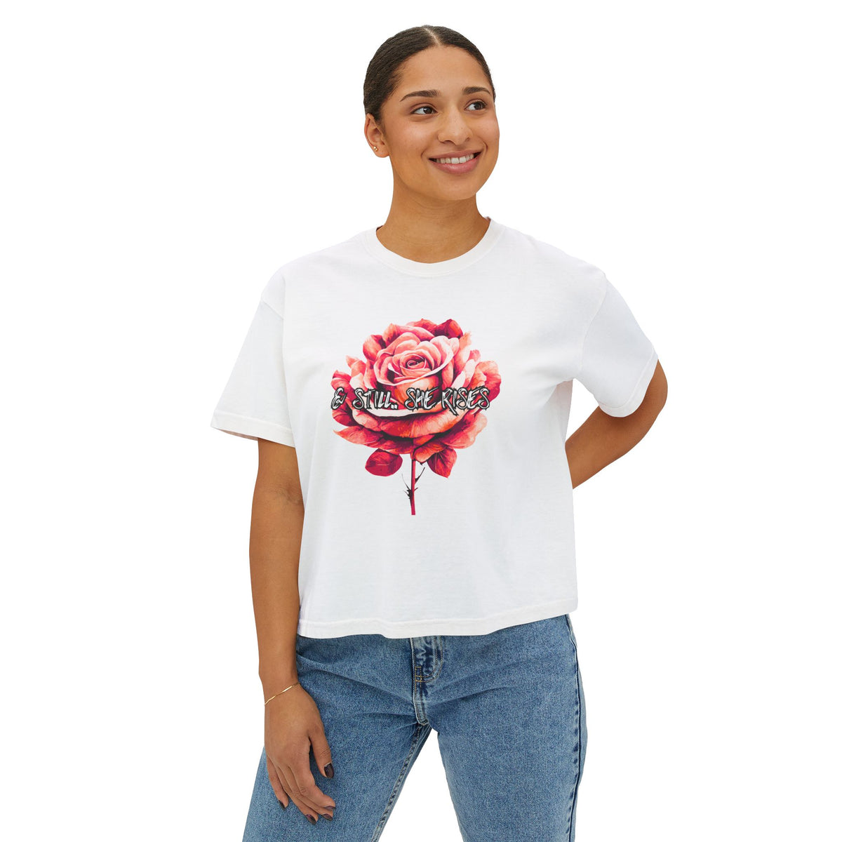 & Still I Rise Women's Boxy Tee