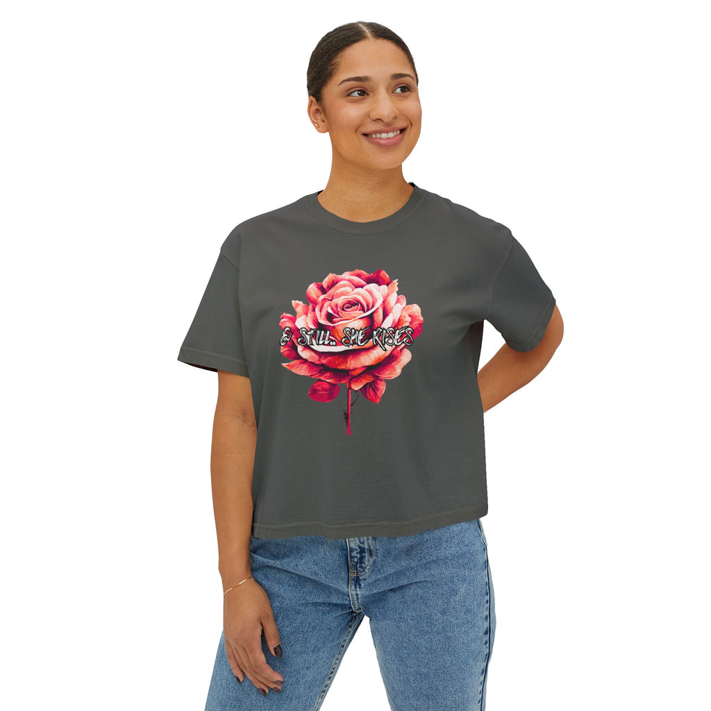 & Still I Rise Women's Boxy Tee